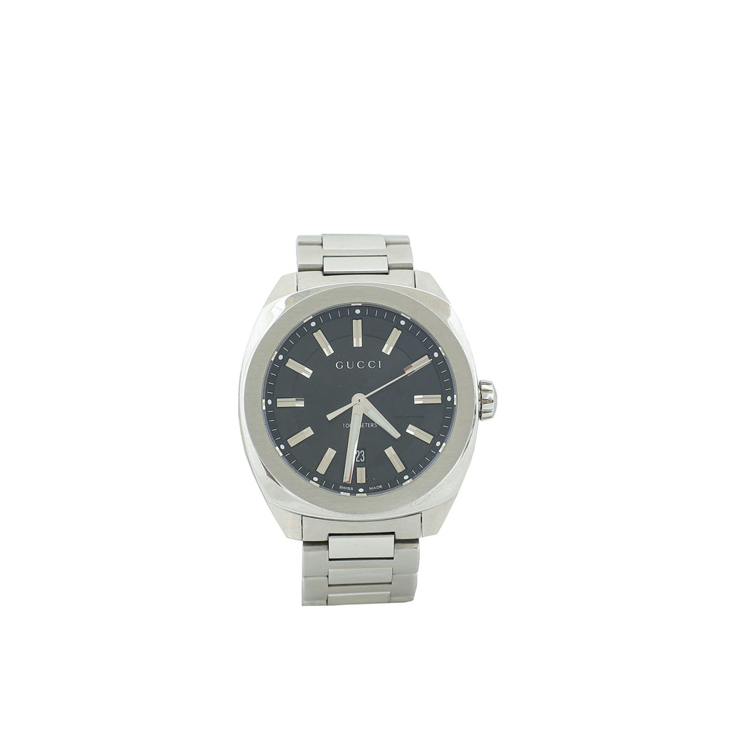 Gucci Stainless Steel GG 2570 Interlocking 41mm Quartz Watch