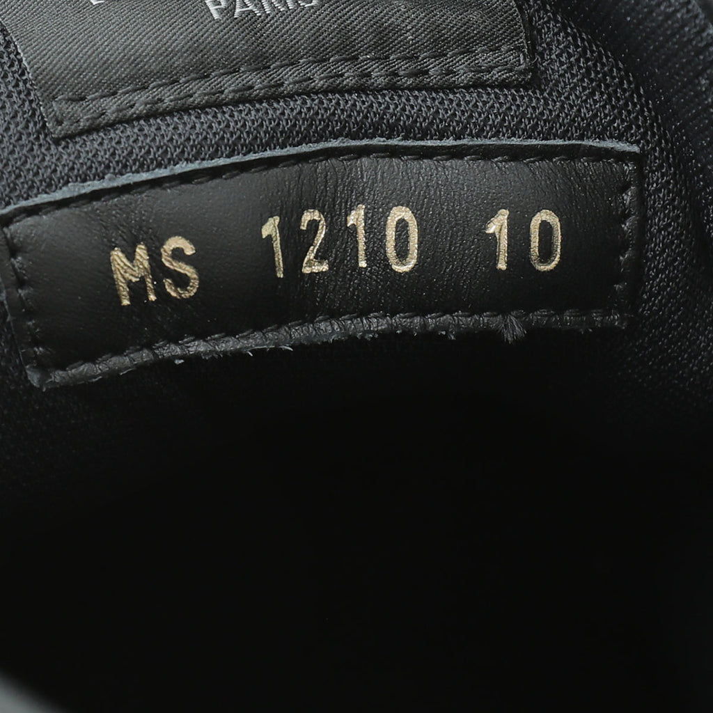 Louis Vuitton Monogram Graphite Rivoli Trainer Boot 10