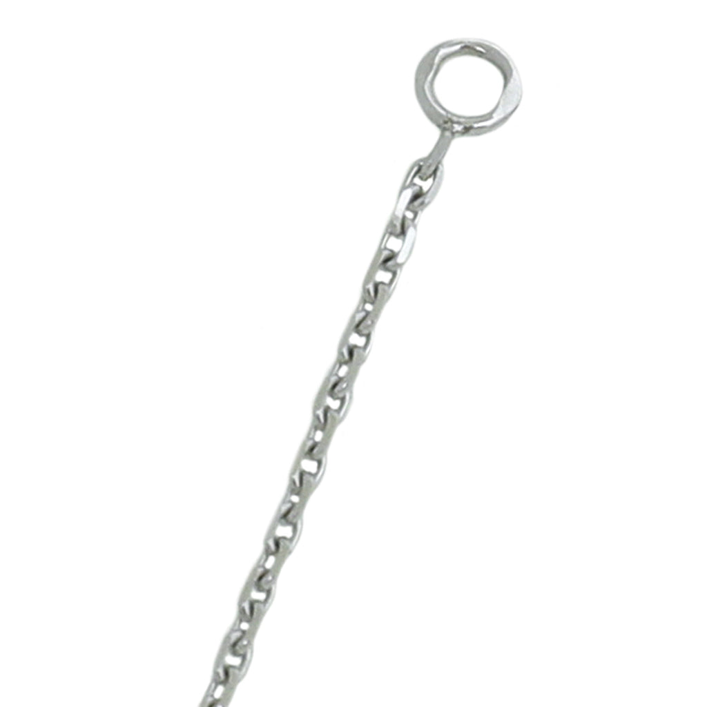 Van Cleef & Arpels 18K White Gold Diamond Holiday Ltd. Ed.Celadon Vintage Alhambra Necklace