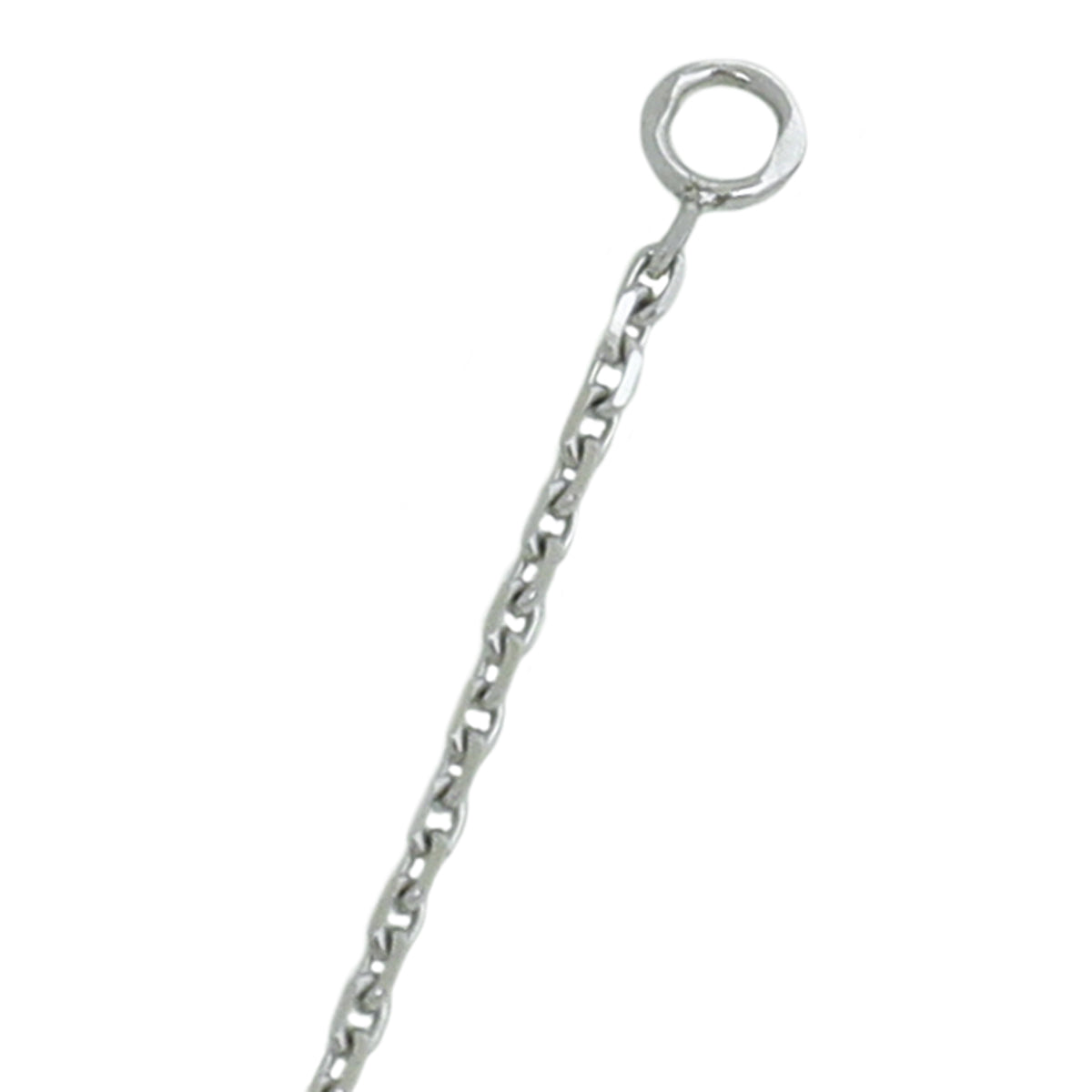 Van Cleef & Arpels 18K White Gold Diamond Holiday Ltd. Ed.Celadon Vintage Alhambra Necklace