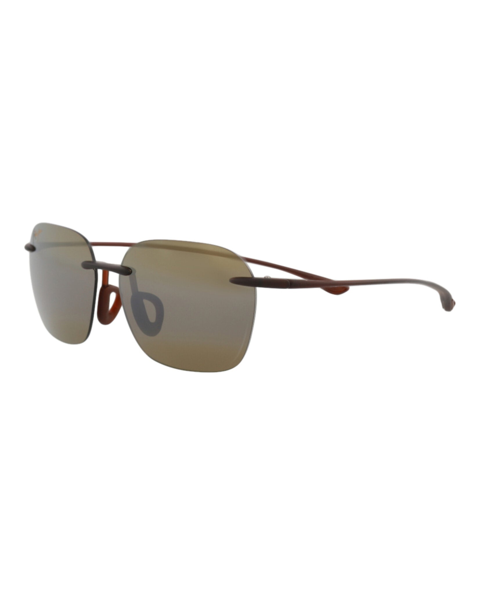 Maui Jim Unisex Square/Rectangle Rootbeer Rootbeer Bronze Fashion Designer Eyewear