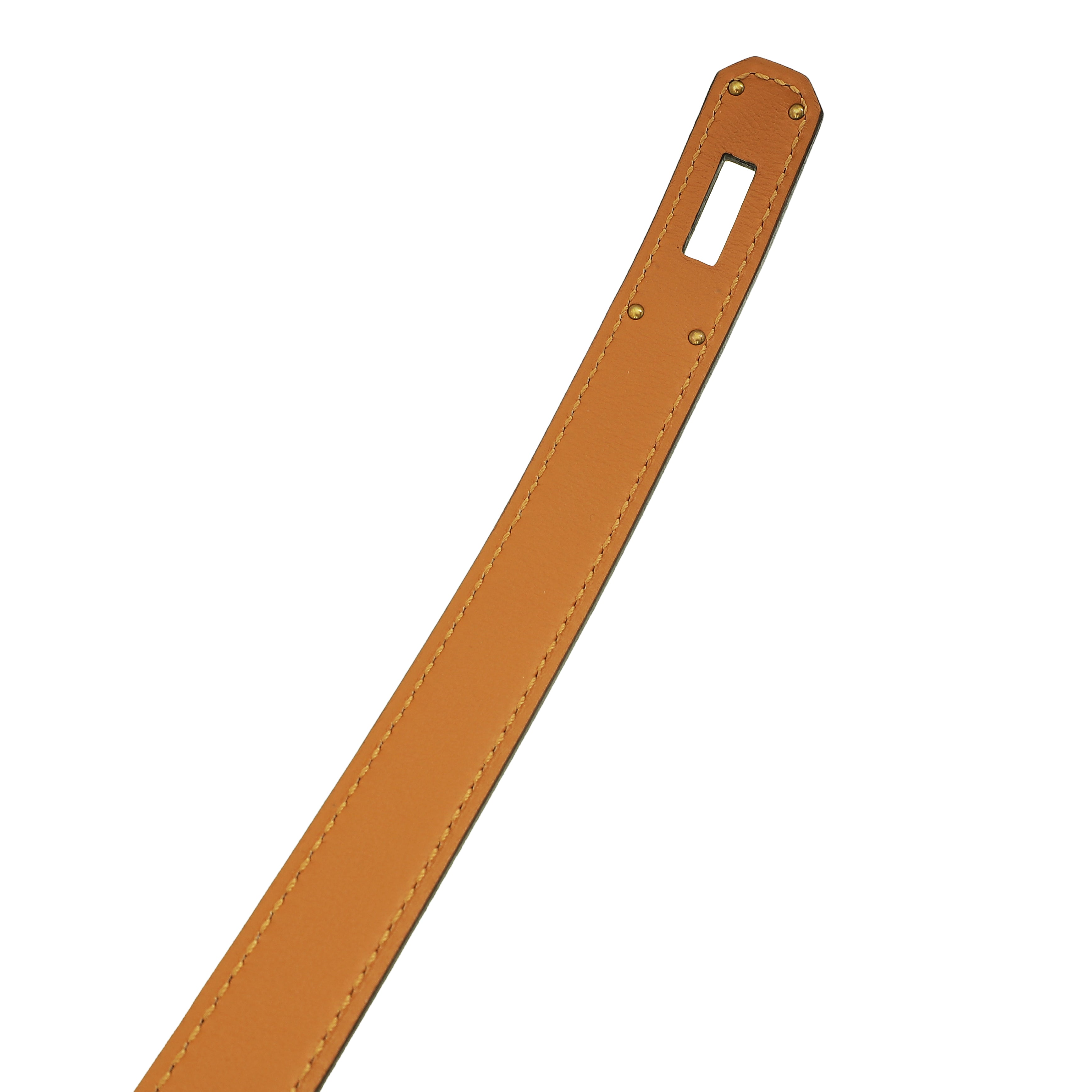 Hermes Blanc Kelly 18 Belt