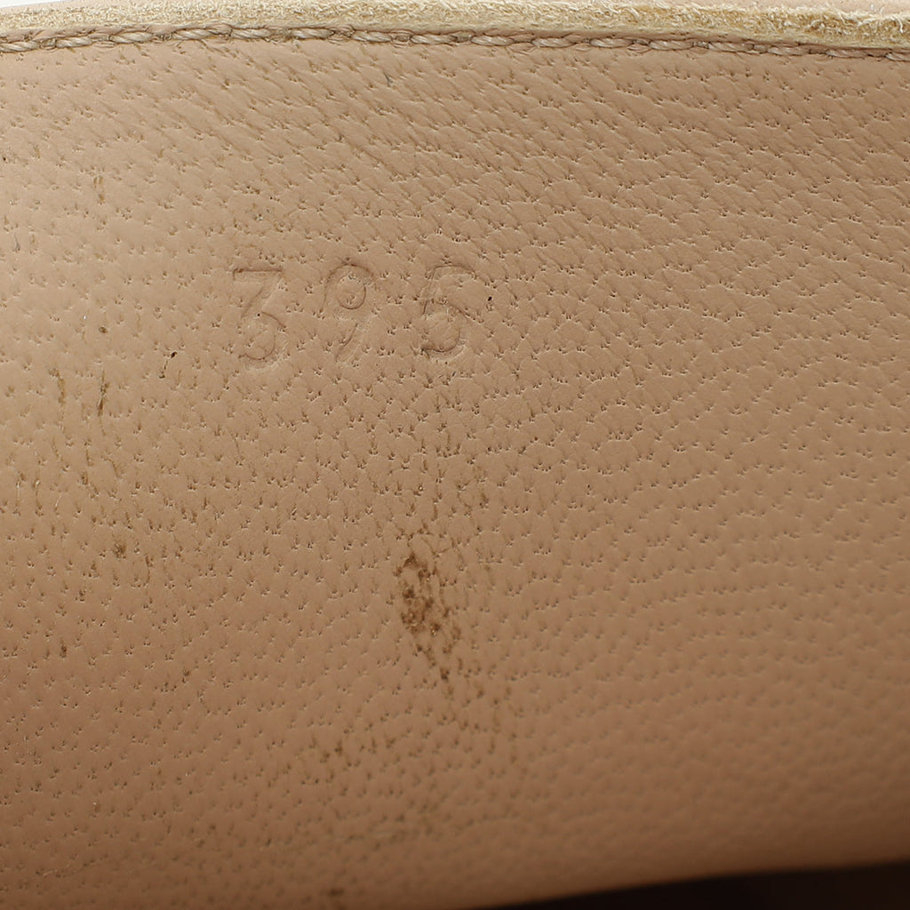 Hermes Beige Nude Game Slip-On Sneaker 39.5