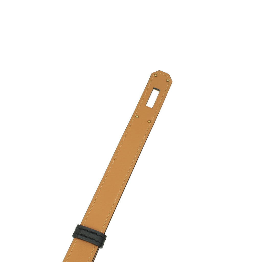 Hermes Noir Kelly 18 Belt