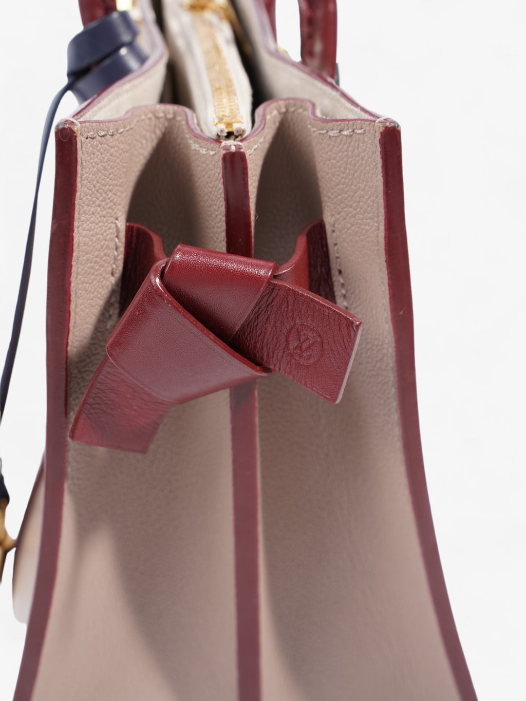Louis Vuitton Very Tote Blush Pink / Red / Navy Calfskin Leather
