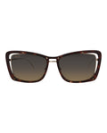 Maui Jim Womens Cat Eye Brown Gold Bronze Fashion Designer Eyewear