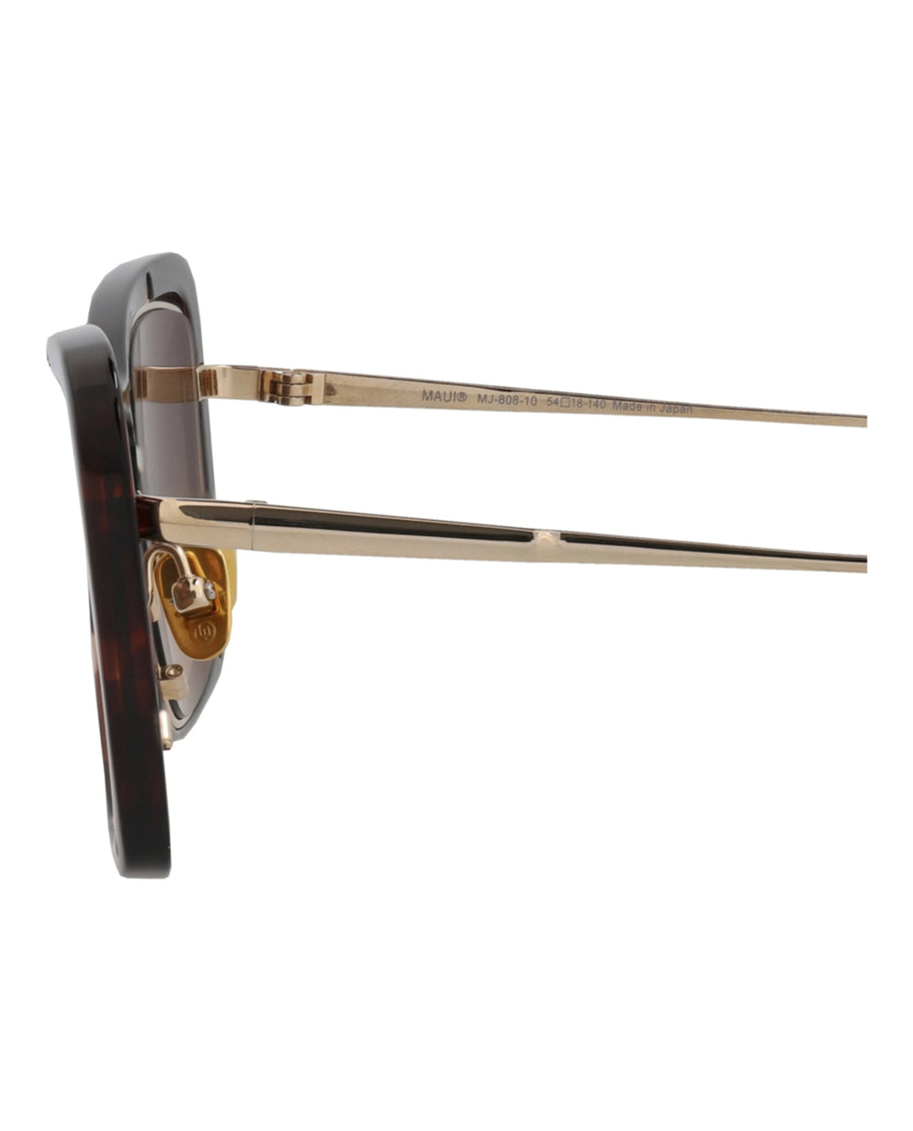 Maui Jim Womens Cat Eye Brown Gold Bronze Fashion Designer Eyewear