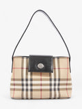 Burberry Small Tote House Check / Black PVC