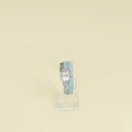Harry Winston 18K White Gold MOP Diamond Emerald Quartz Watch