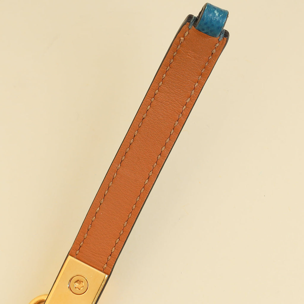Hermes Turquoise Rivale Double Tour Bracelet