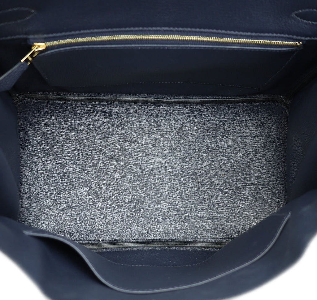 Hermes Bleu Nuit Birkin 30 Bag