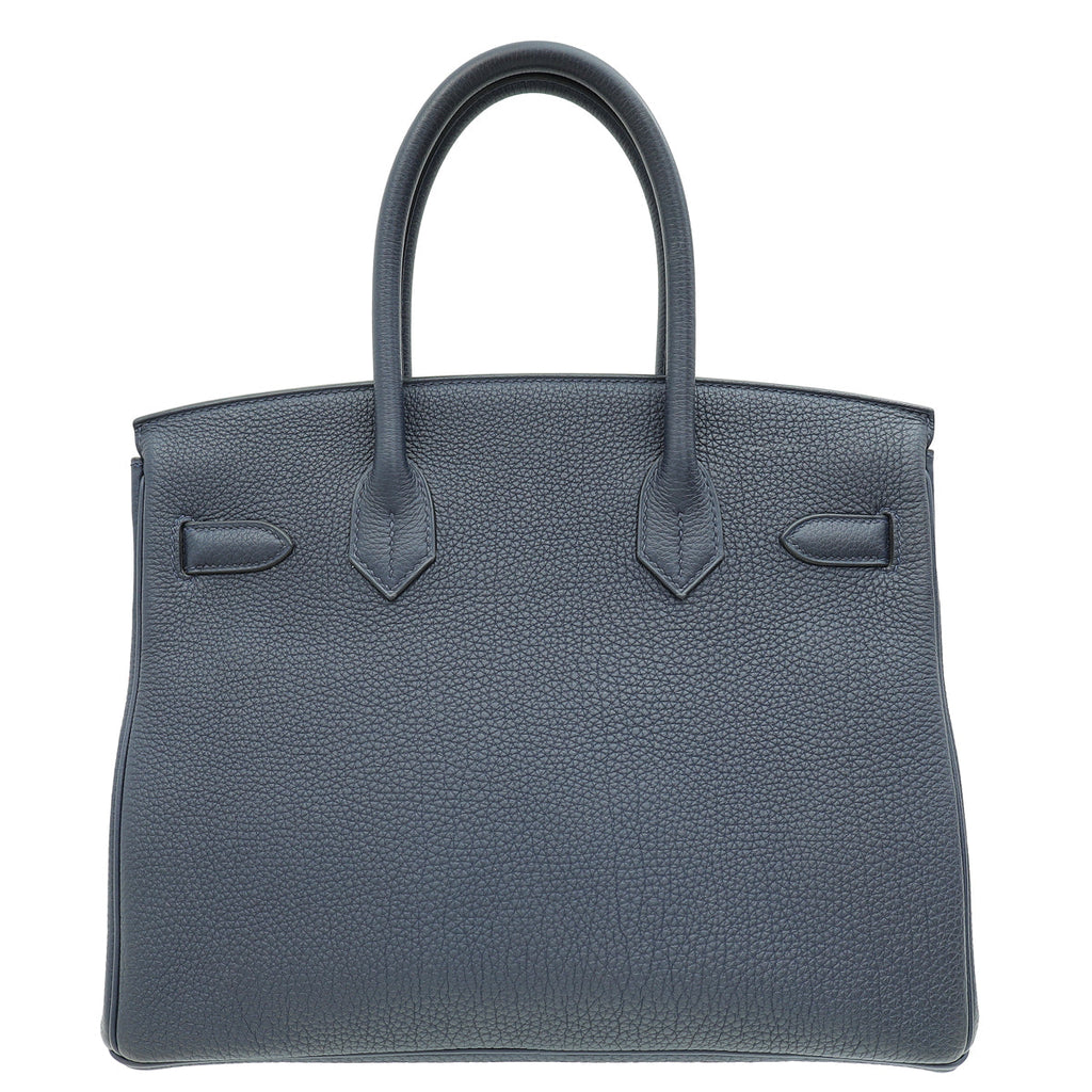 Hermes Bleu Nuit Birkin 30 Bag