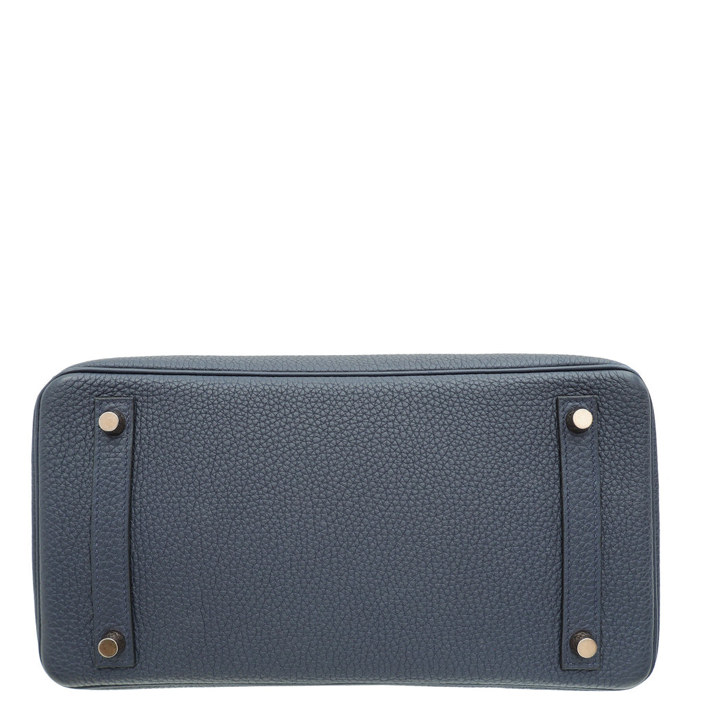Hermes Bleu Nuit Birkin 30 Bag
