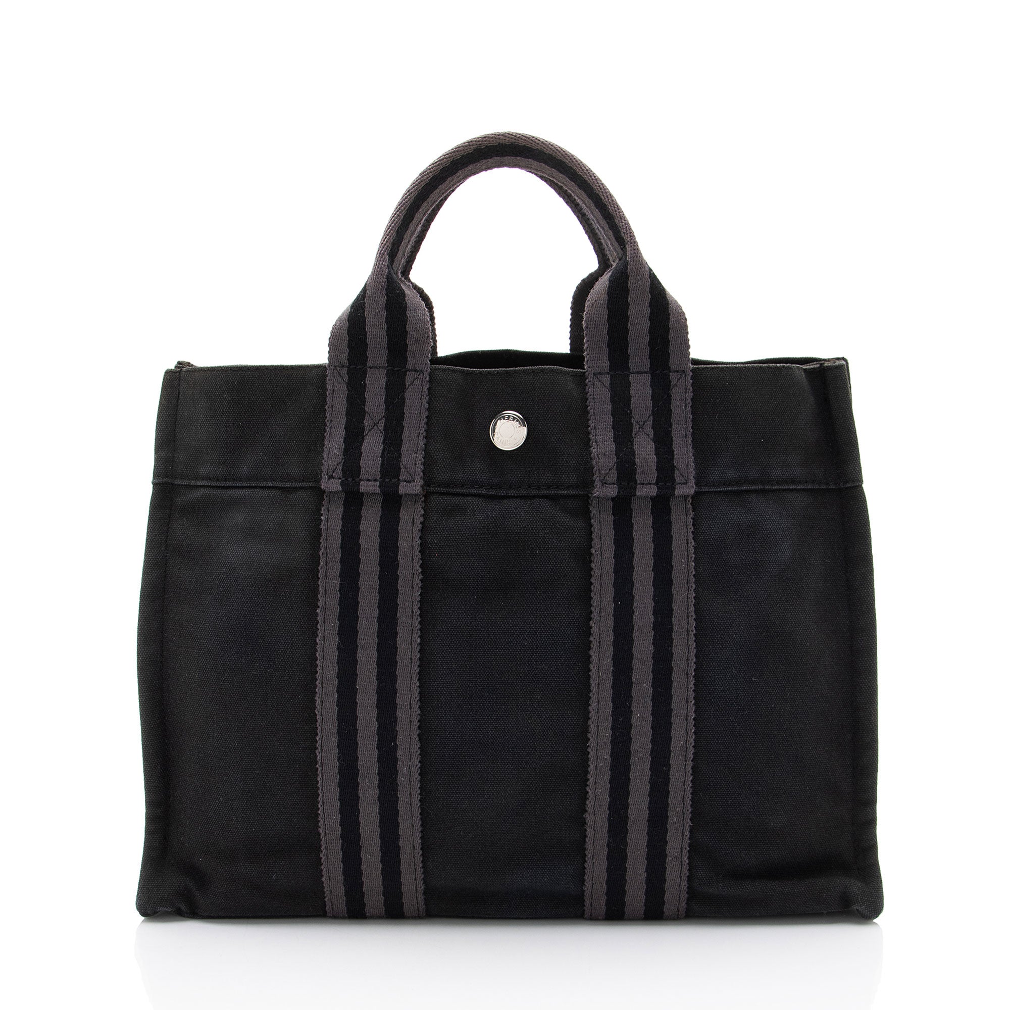 Hermes Vintage Canvas Herline PM Tote