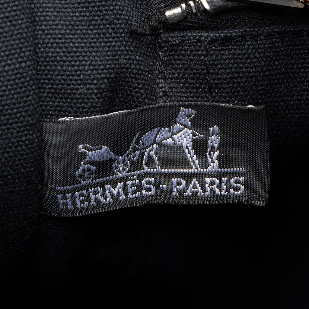 Hermes Vintage Canvas Herline PM Tote
