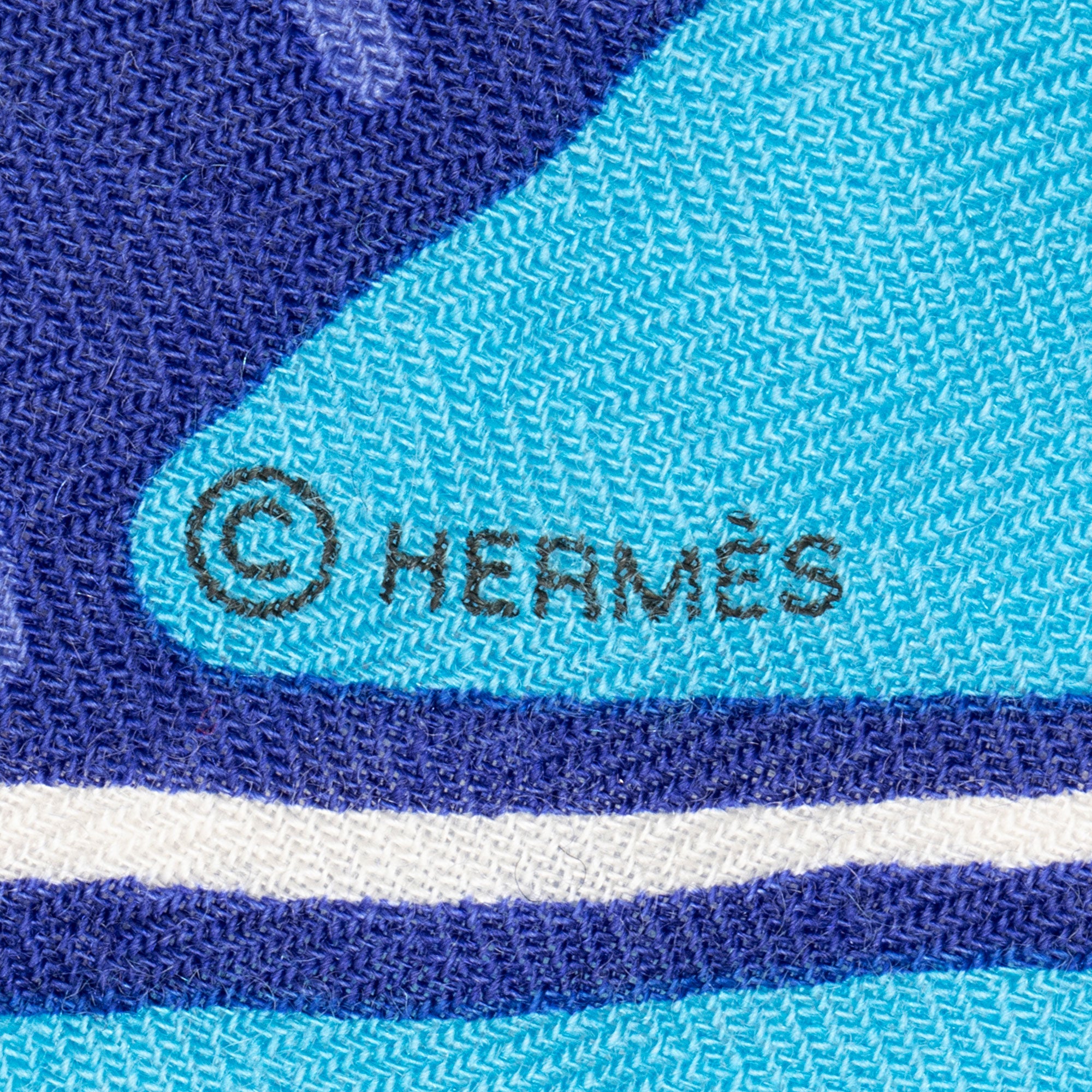 Hermes Cashmere Silk Graff Graffiti 140cm Shawl