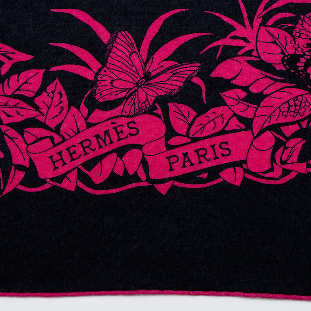 Hermes Cashmere Silk Jungle Love 140cm Shawl