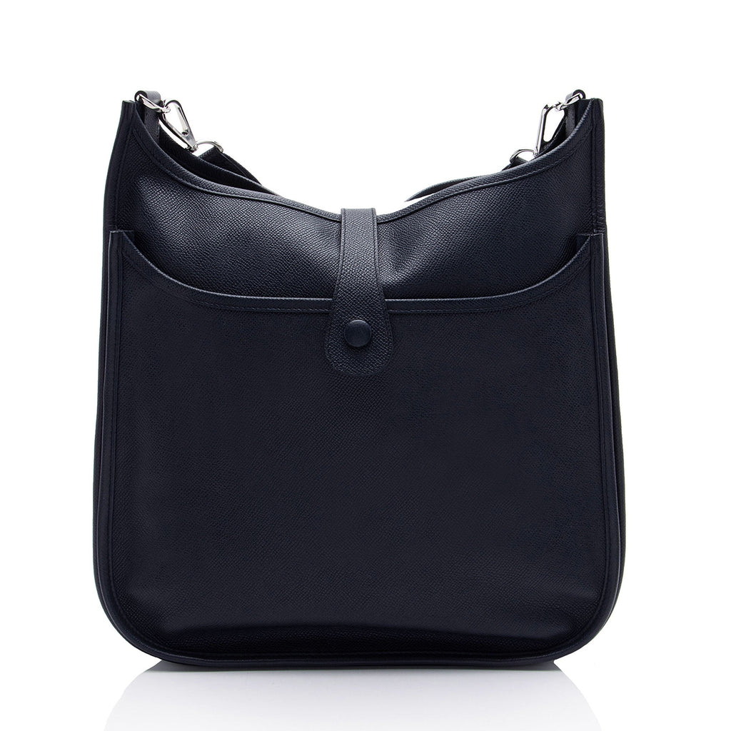 Hermes Taurillon Clemence Evelyne III PM Shoulder Bag
