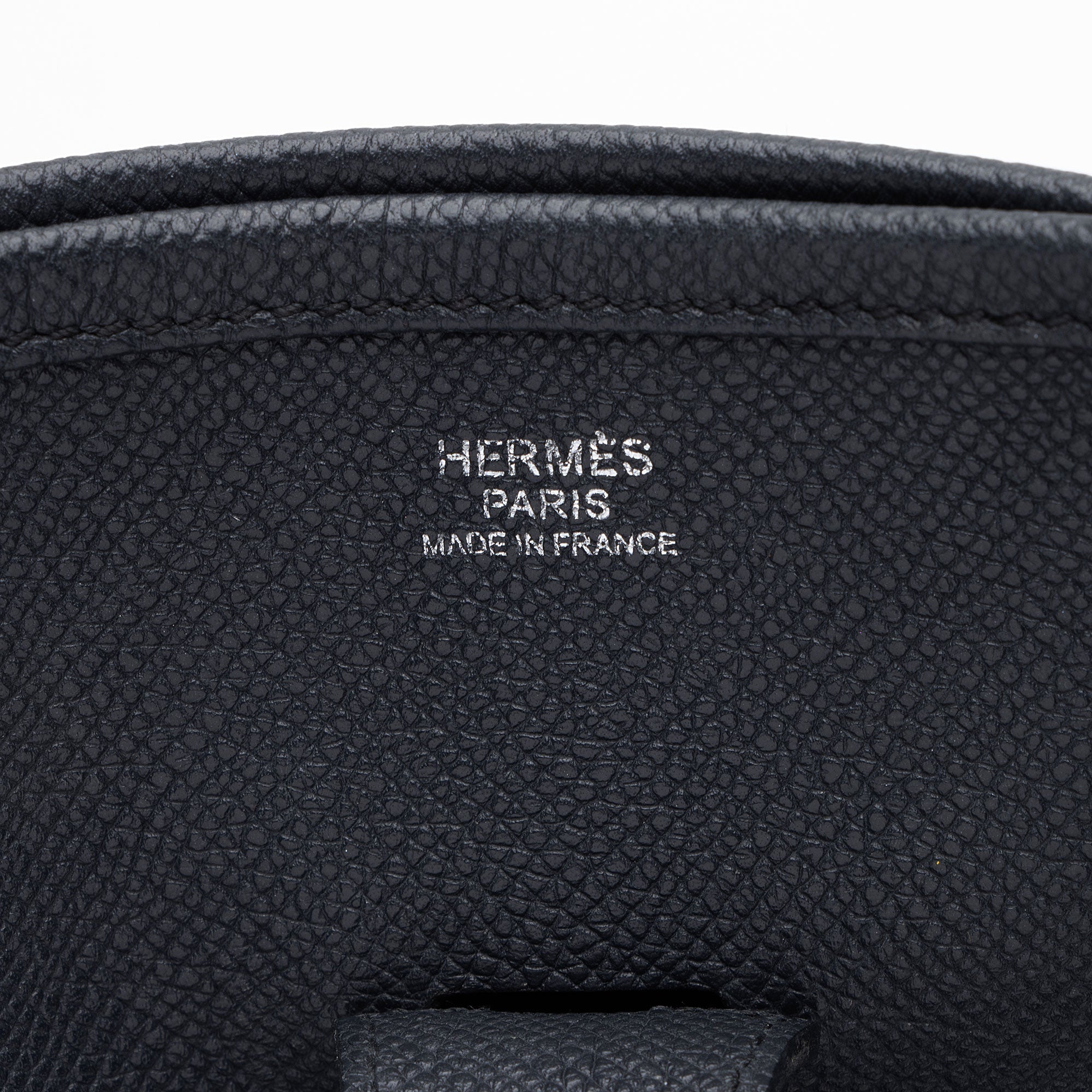 Hermes Taurillon Clemence Evelyne III PM Shoulder Bag
