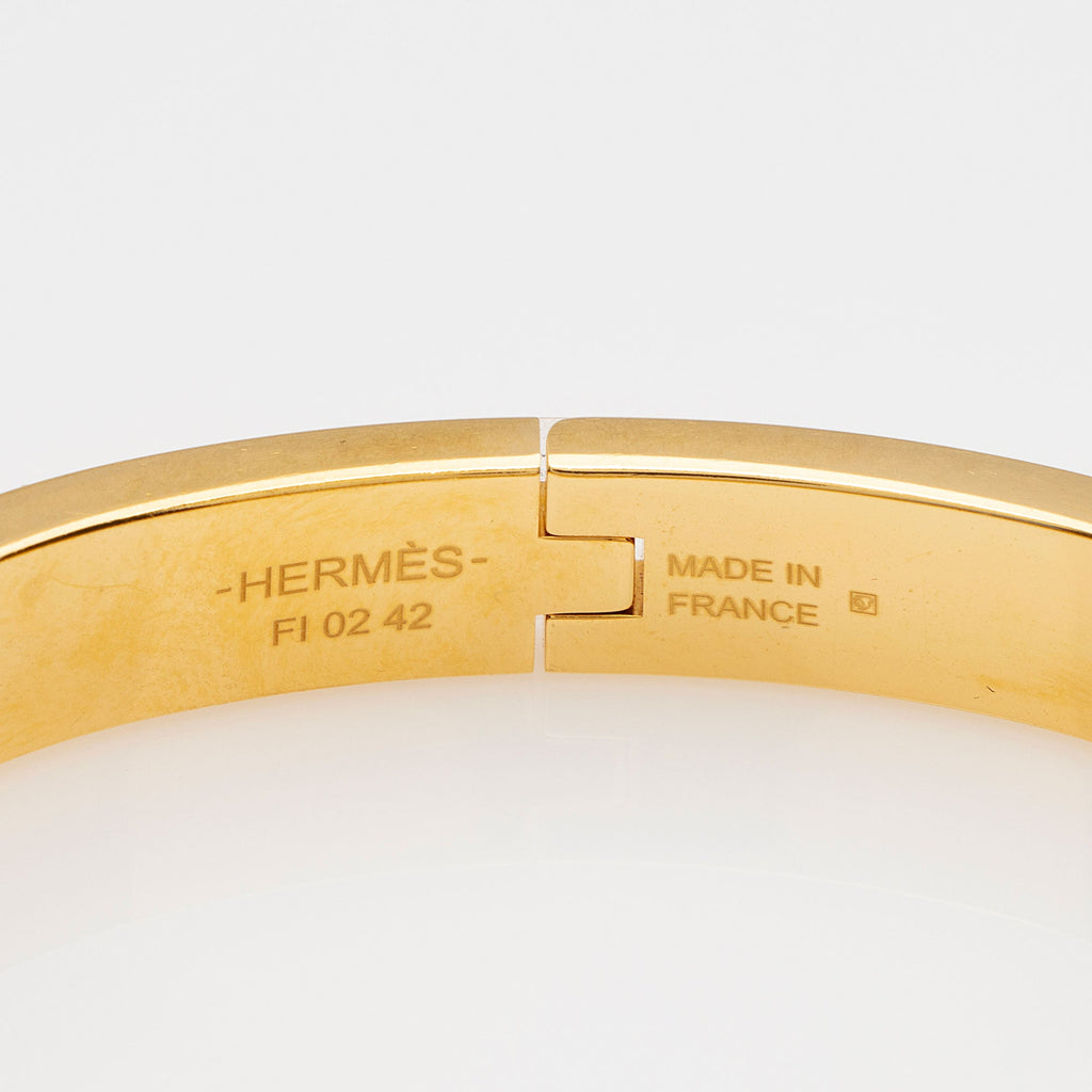Hermes Clic Chaine d'Ancre Farandole Mini Bracelet