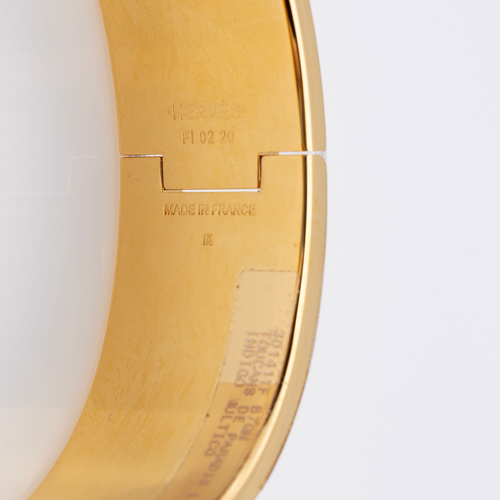 Hermes Clic Clac H Toucans de Paradis Wide Bracelet