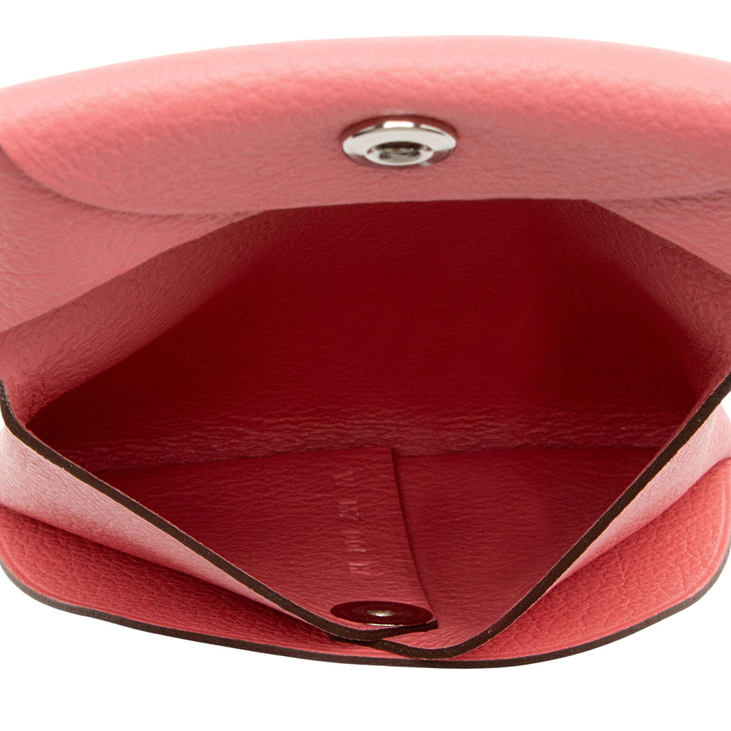 Hermes Epsom Leather Bastia Change Purse