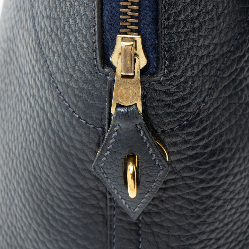 Hermes Vintage Fjord Leather Bolide 37 Satchel