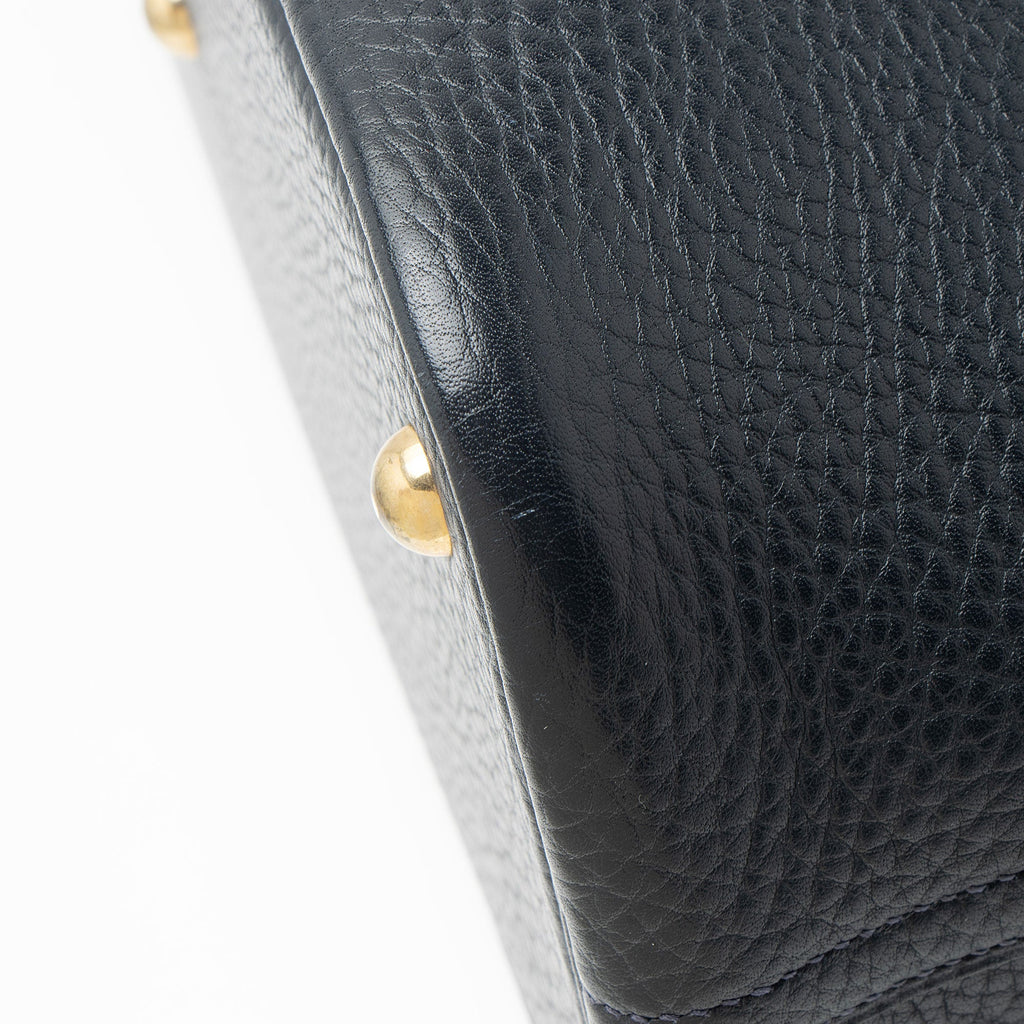 Hermes Vintage Fjord Leather Bolide 37 Satchel