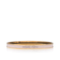 Hermes Printed Enamel Extra Narrow Bangle