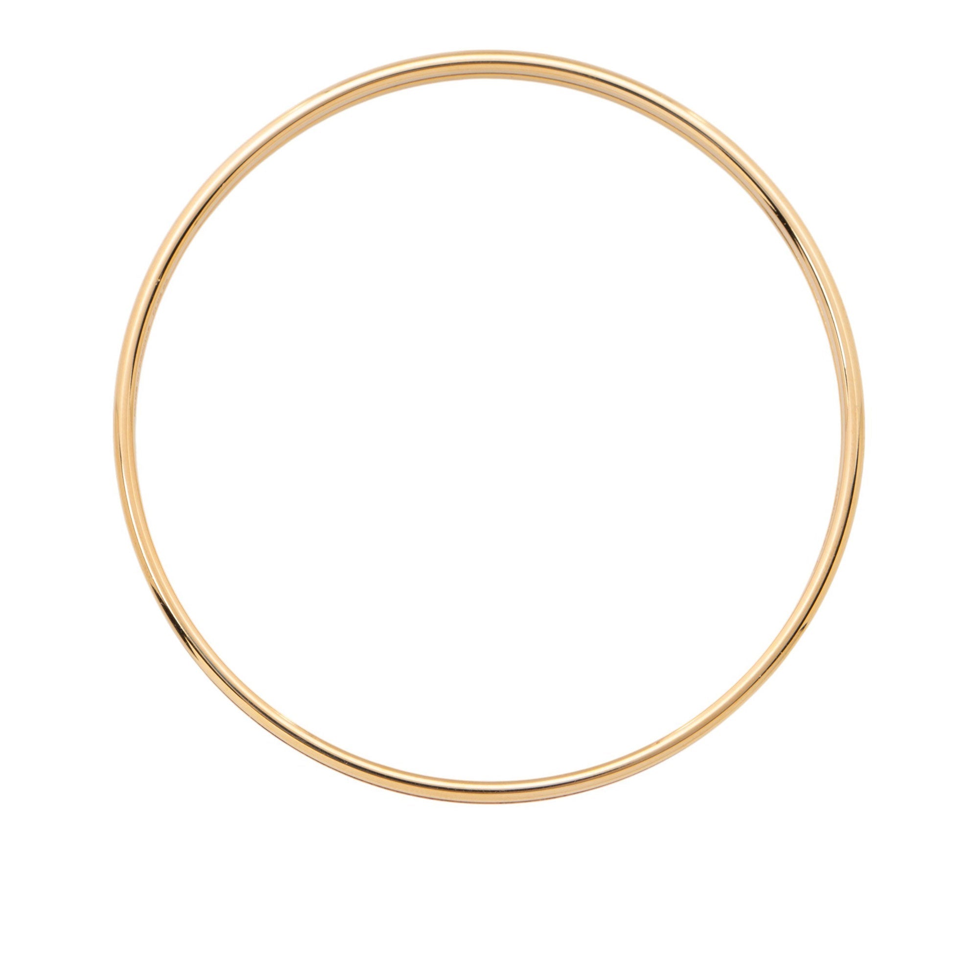 Hermes Printed Enamel Extra Narrow Bangle