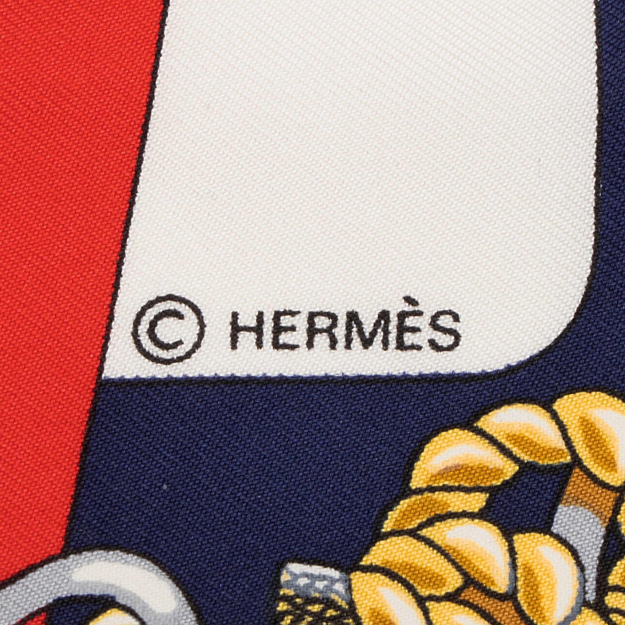Hermes Silk Chateaux D'Arriere 90cm Scarf