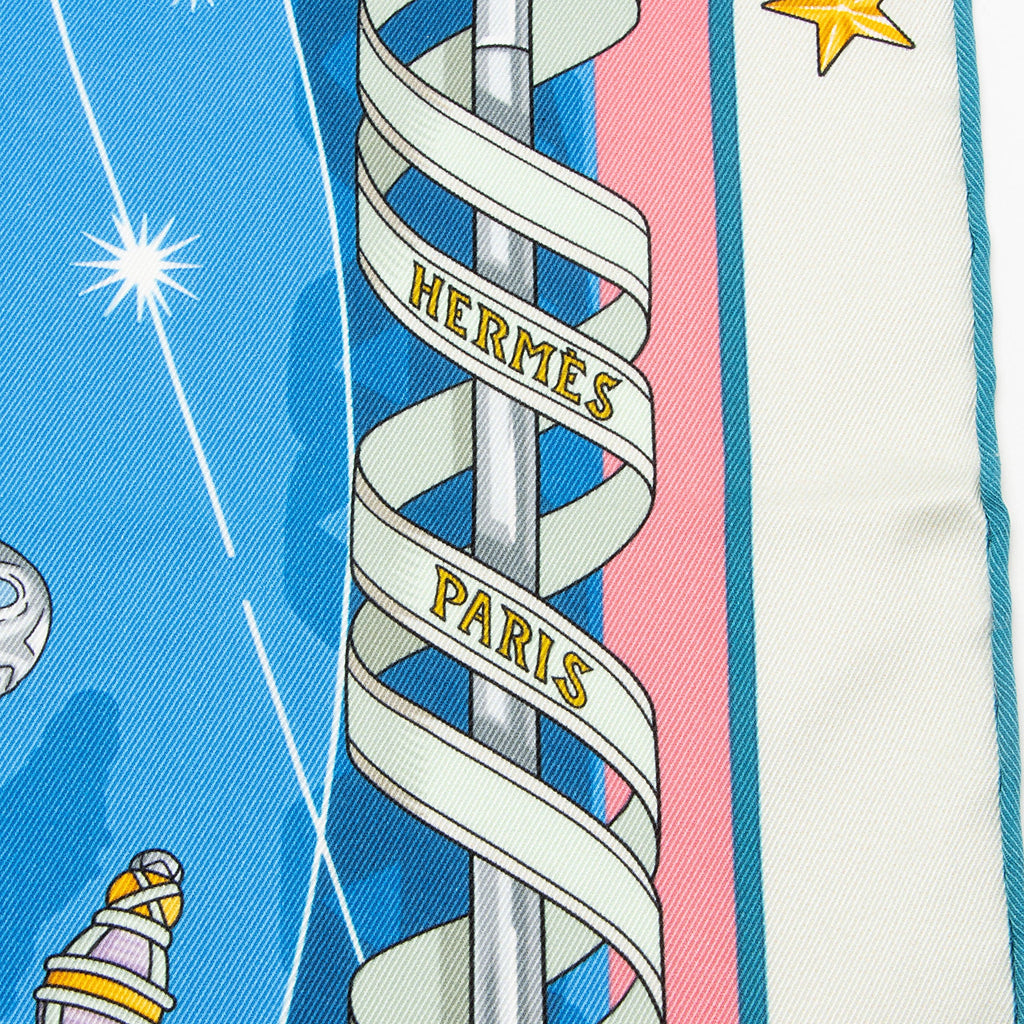 Hermes Silk Chorus Stellarum 70cm Scarf