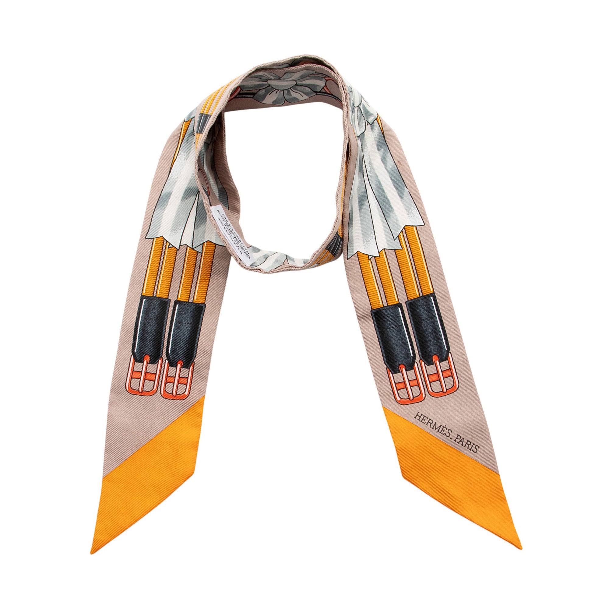 Hermes Silk Jumping Twilly