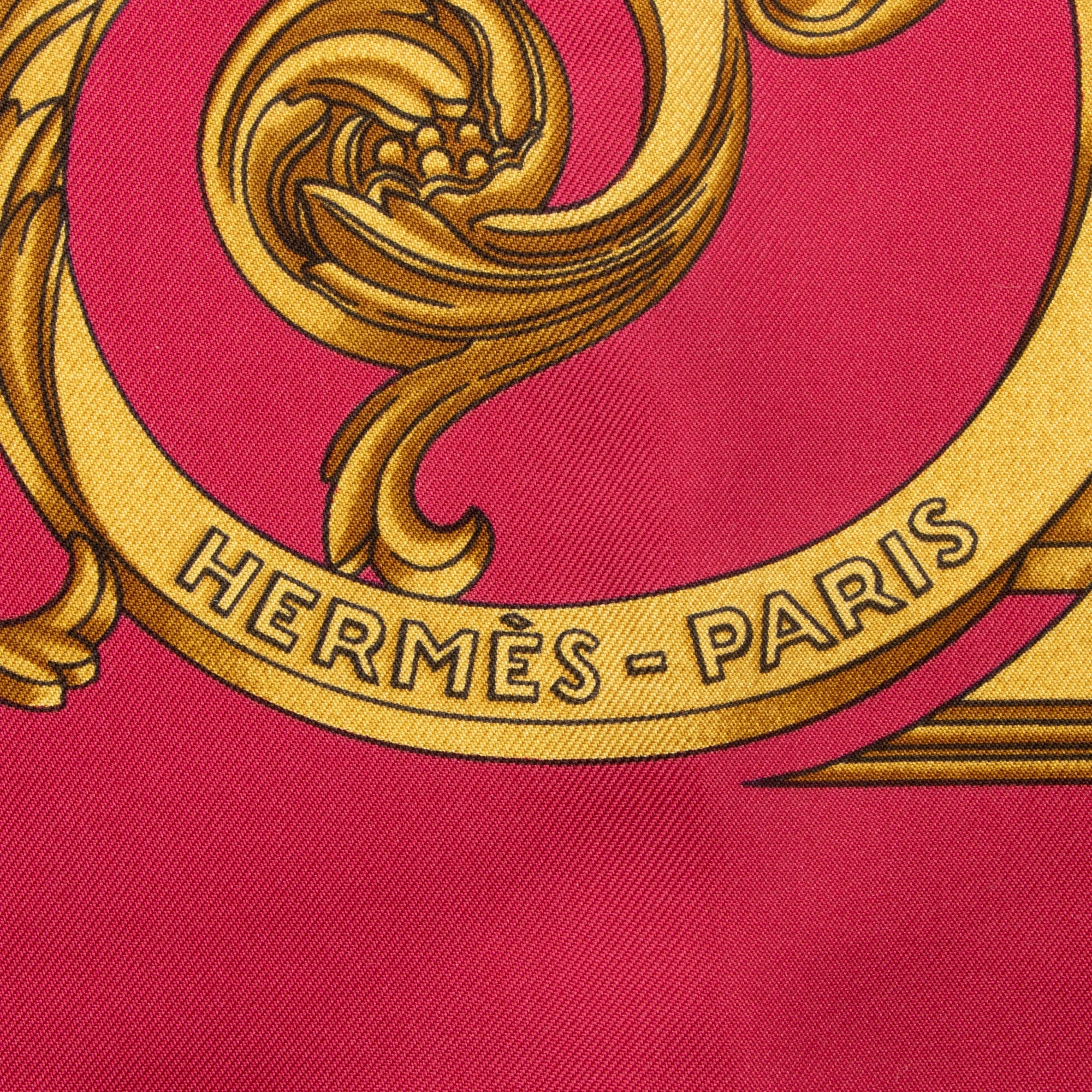 Hermes Silk Les Tuileries 90cm Scarf