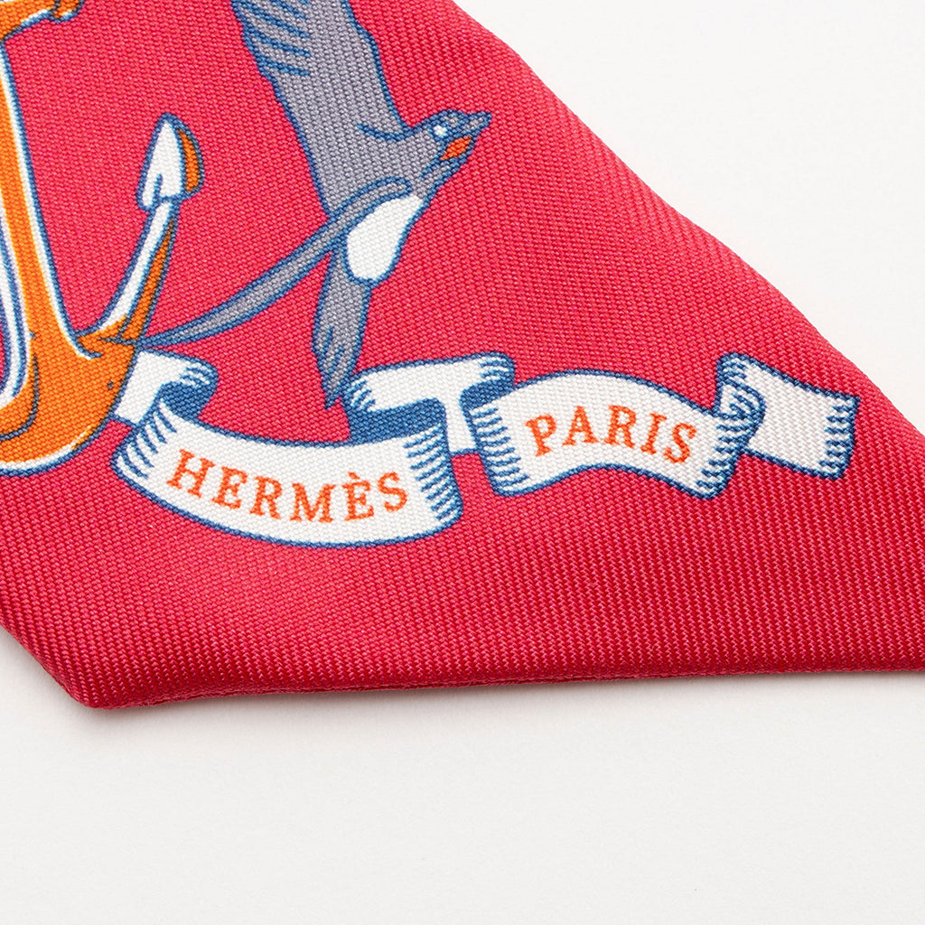 Hermes Silk Sur Mon Nuage Twilly Scarf