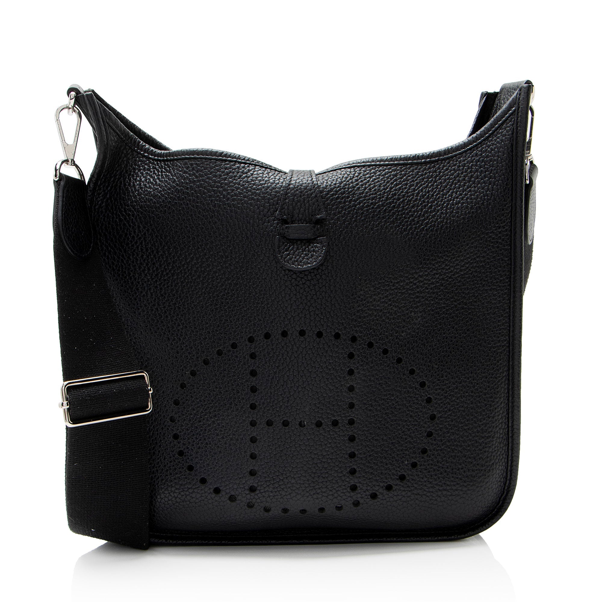 Hermes Taurillon Clemence Evelyne III PM Shoulder Bag