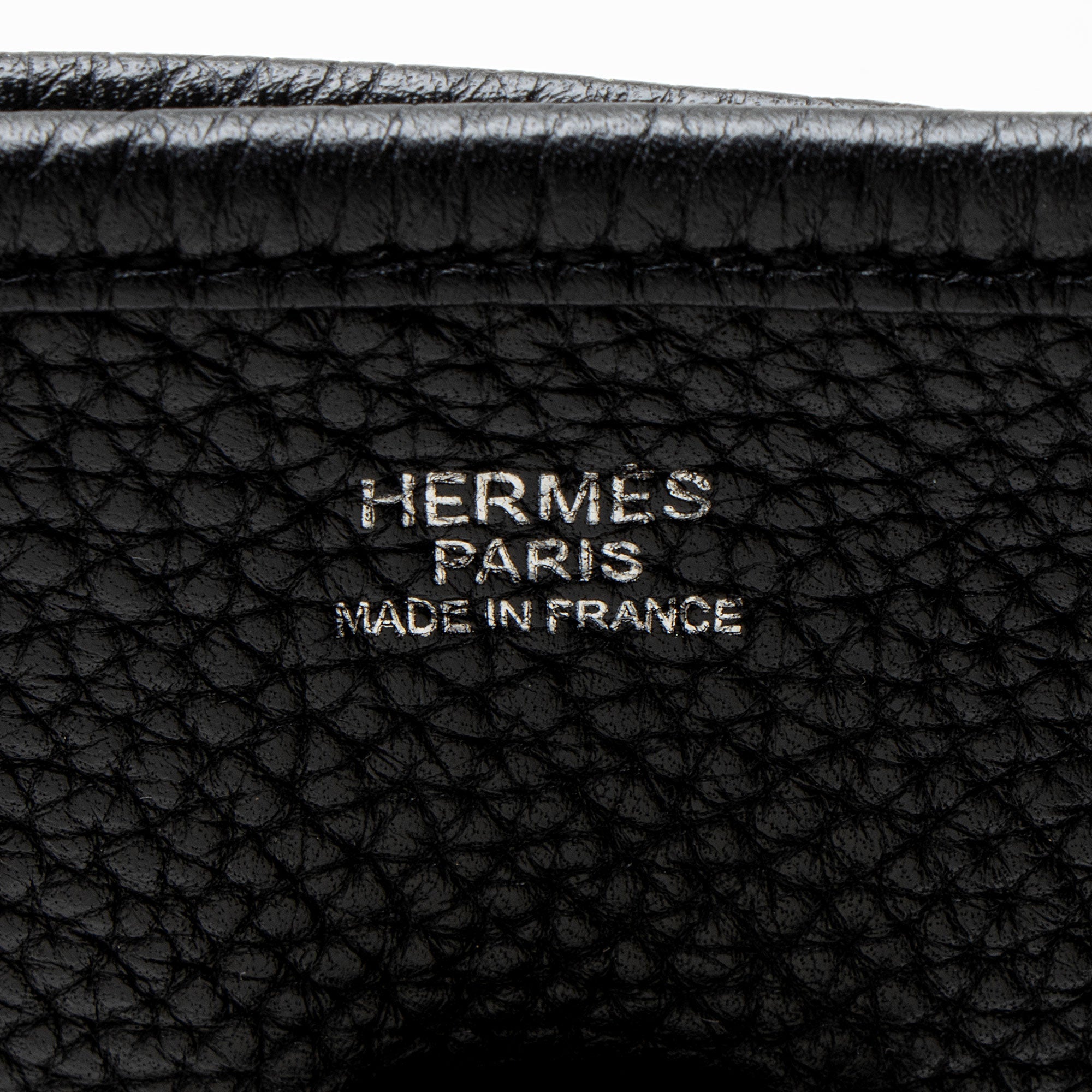 Hermes Taurillon Clemence Evelyne III PM Shoulder Bag