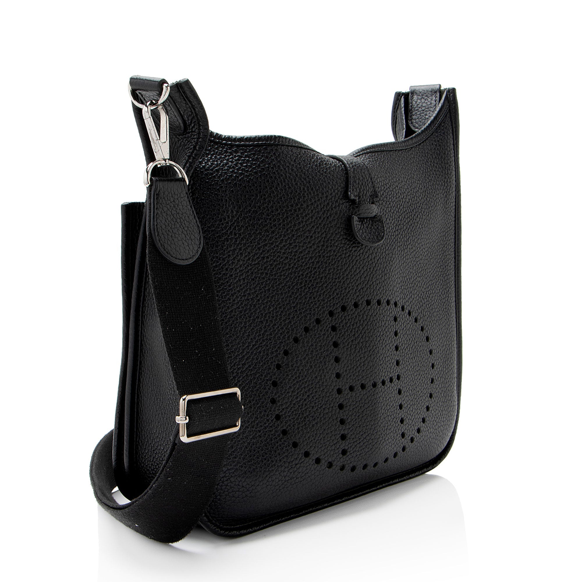 Hermes Taurillon Clemence Evelyne III PM Shoulder Bag