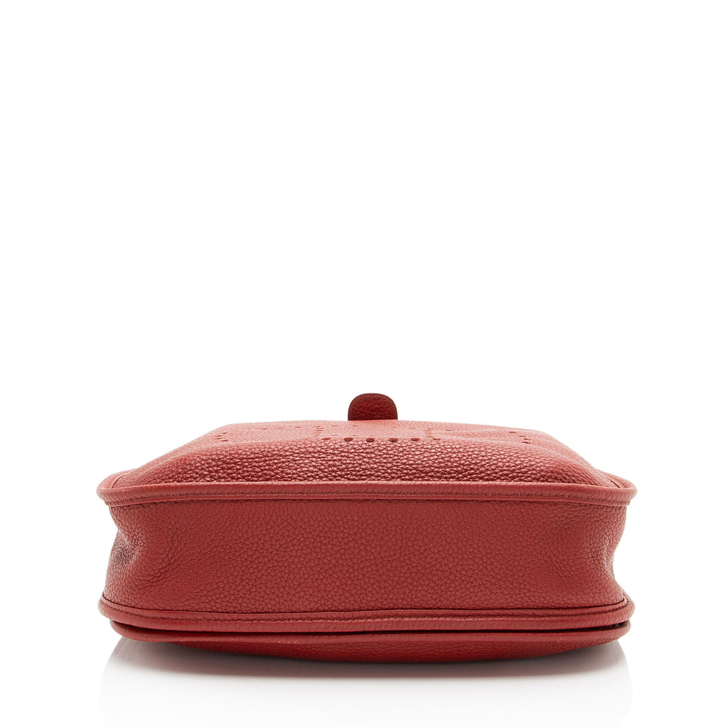 Hermes Taurillon Clemence Evelyne III PM Shoulder Bag