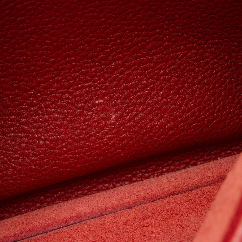 Hermes Taurillon Clemence Evelyne III PM Shoulder Bag