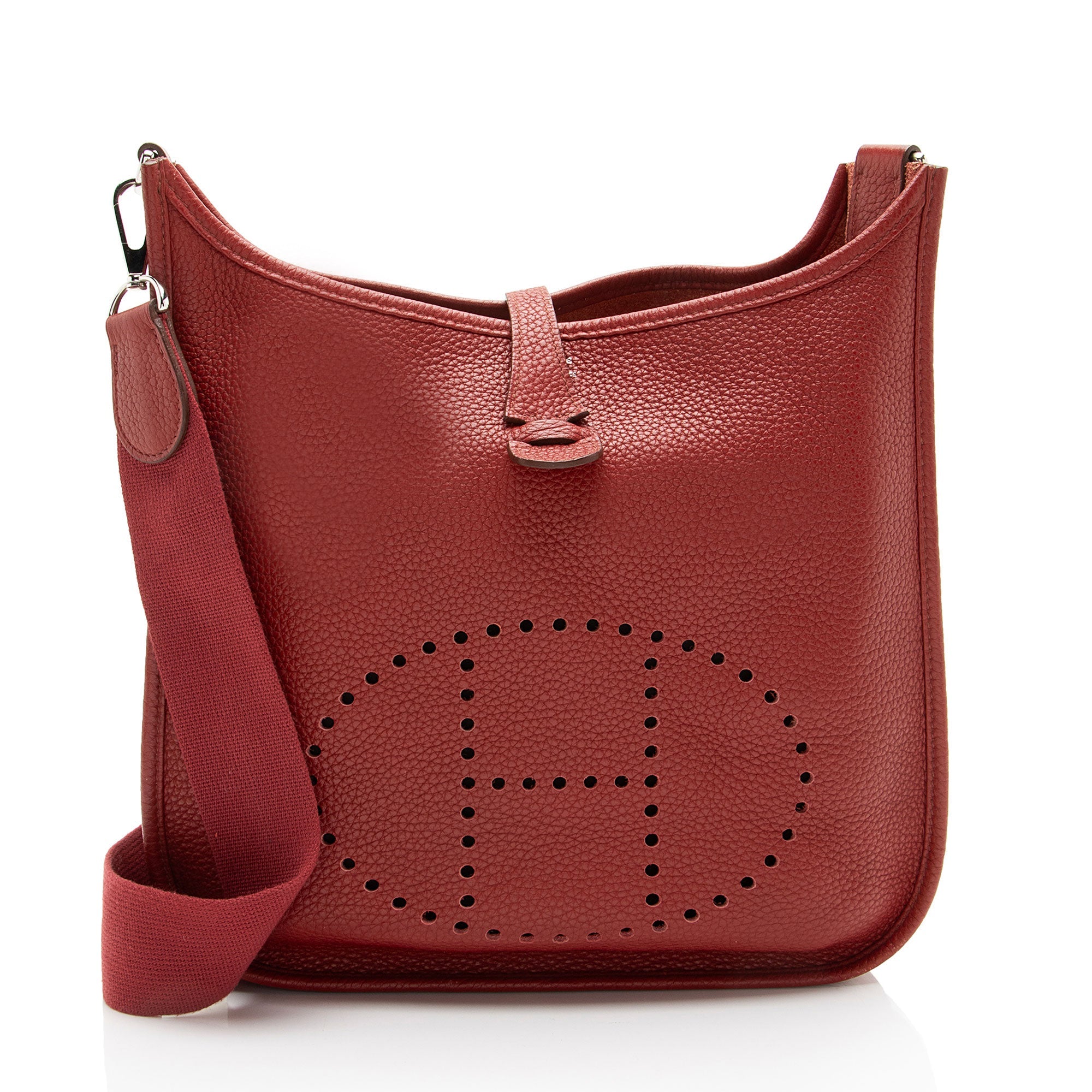 Hermes Taurillon Clemence Evelyne III PM Shoulder Bag