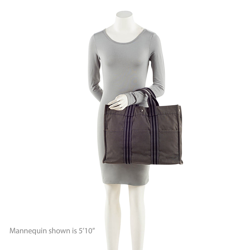Hermes Toile Fourre Tout MM Tote