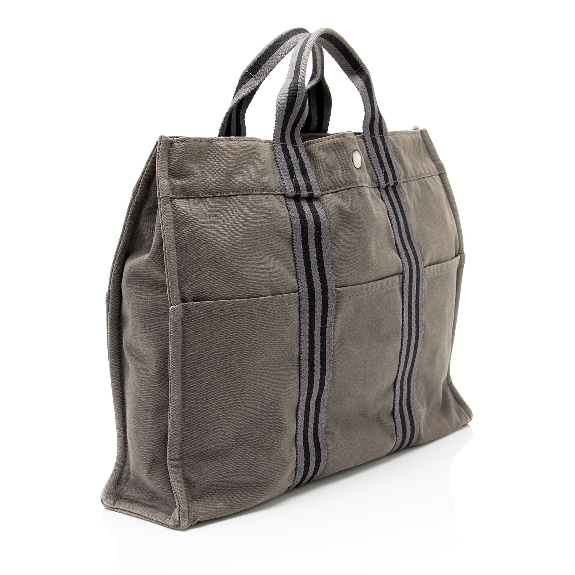 Hermes Toile Fourre Tout MM Tote
