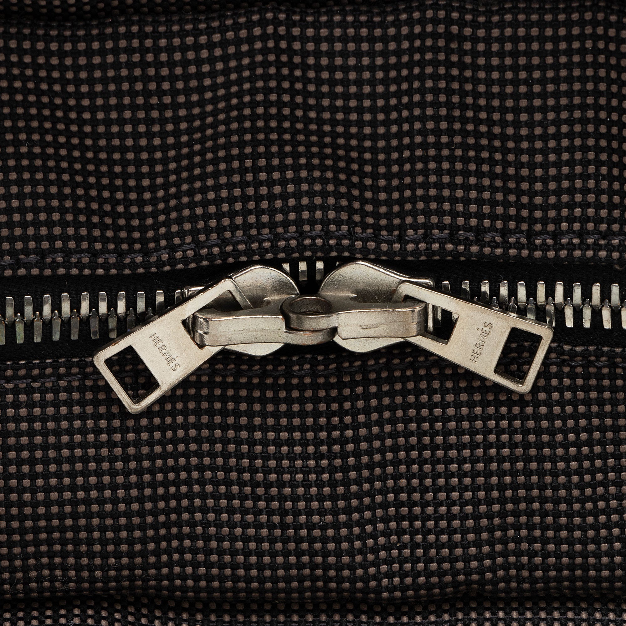 Hermes Vintage Canvas Herline MM Tote