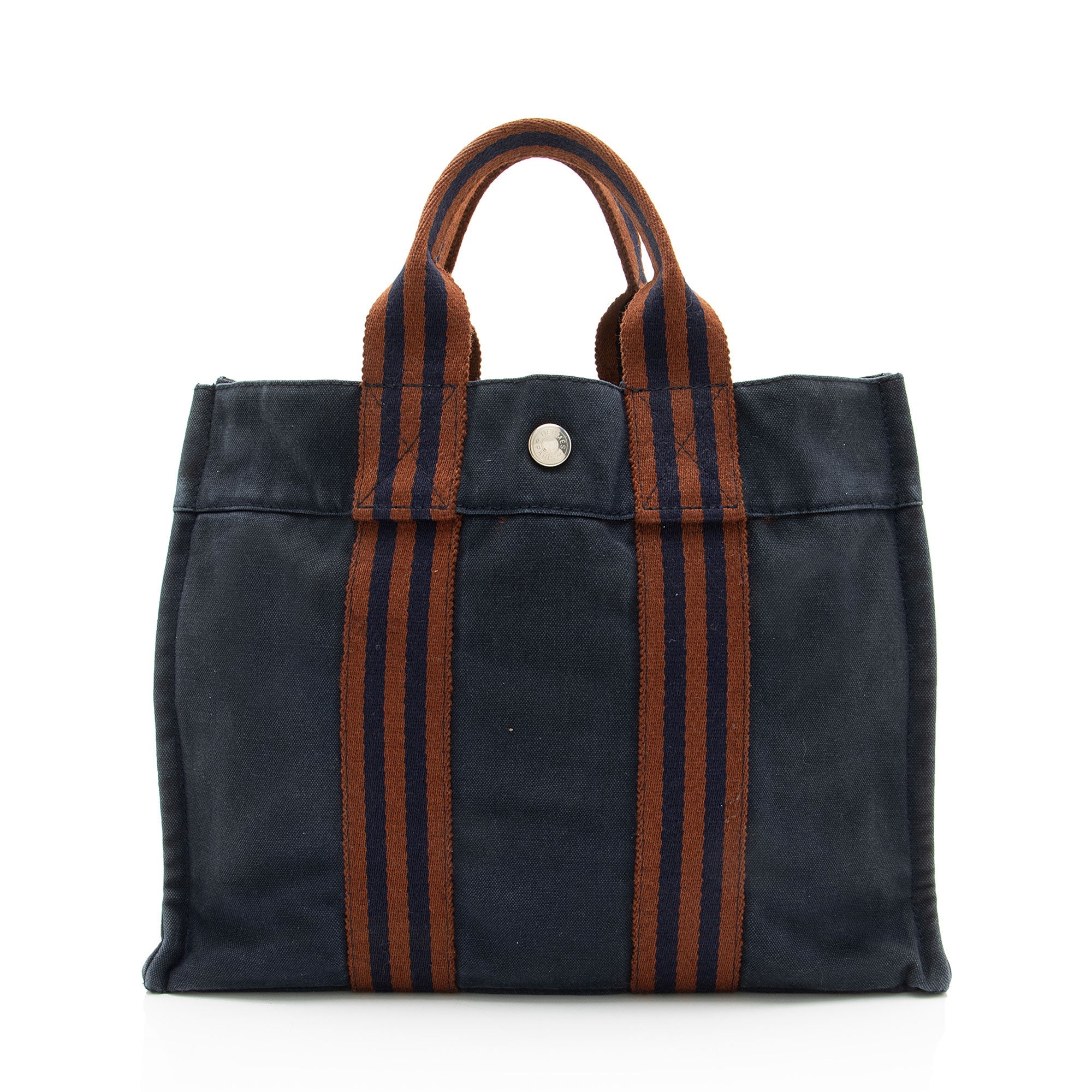 Hermes Vintage Canvas Herline PM Tote