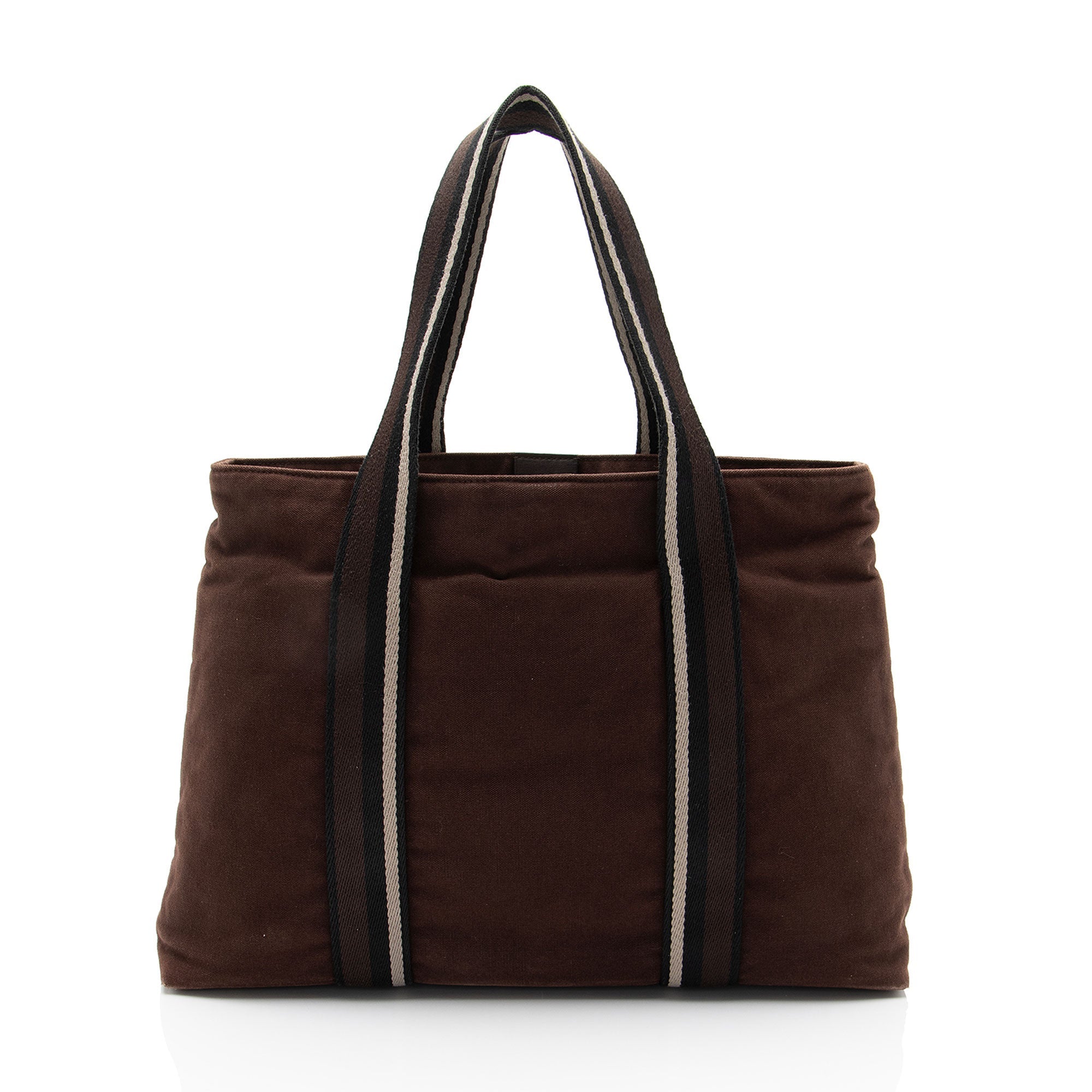 Hermes Vintage Toile Toroca Horizontal PM Tote