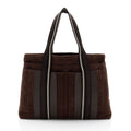 Hermes Vintage Toile Toroca Horizontal PM Tote