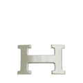 Hermes Gris Moyen Constance 32mm Belt Buckle