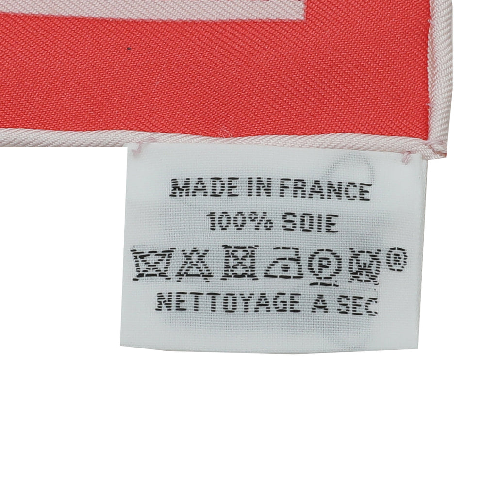 Hermes Tricolor Garde-Robe Pop Detail Scarf