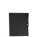 Hermes Noir Ulysse MM Notebook Cover W/3 Refill